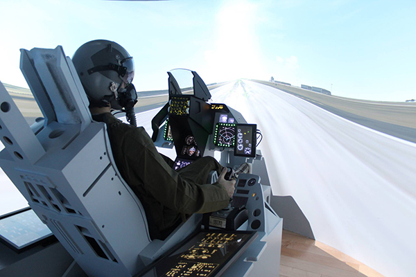 Military F16 Full Cockpit Simulator