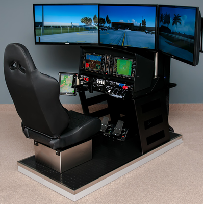 Pi-1000 Pro Flight Console Unit with optional Pilot Deck
